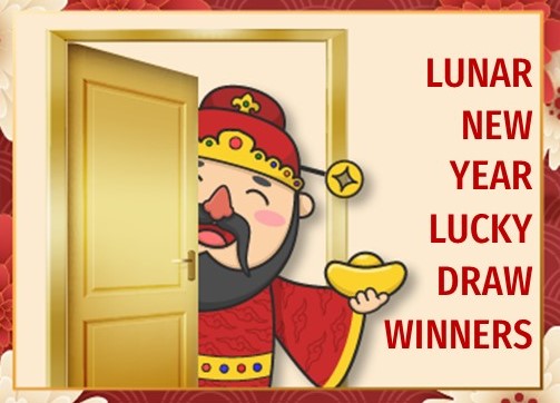 Lunar New Year 2021 Lucky Draw Winners 
